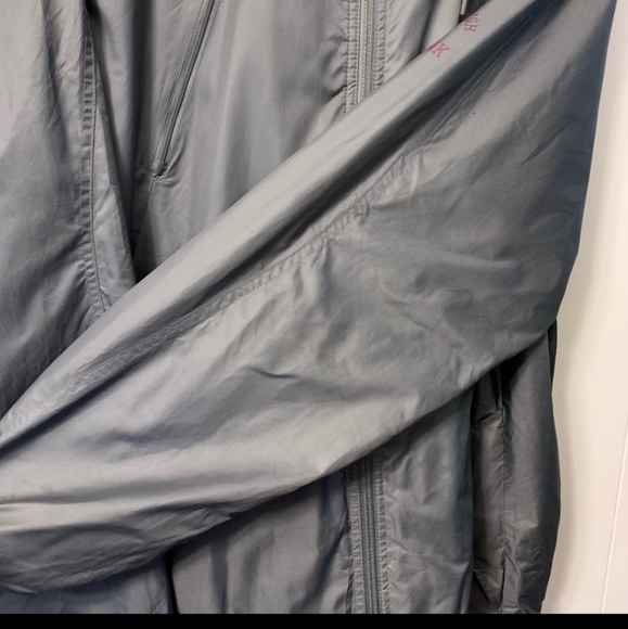 Jordan Jacket Grey Lined Death Defying Flying 360 Slam Dunk Basketball - Picture 6 of 15